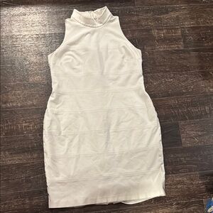 White House Black Market White Mock Neck Dress - 14